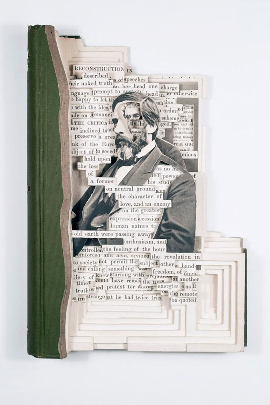 Superb Portrait Book Sculptures by Brian Dettmer-8