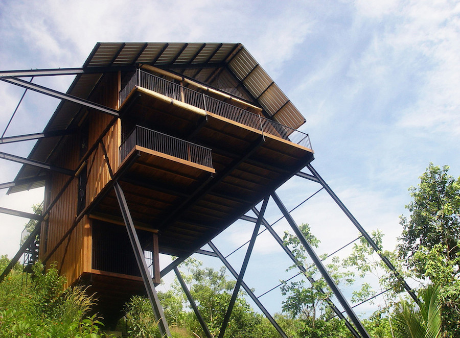 Superb Wooden Three-Leveled Bungalow in Sri Lanka-8