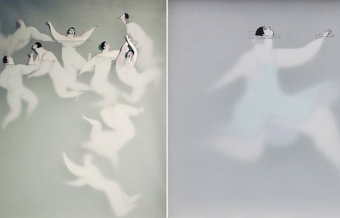 Surreal Paper Cut Illustrations