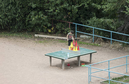 All the Functions of a Ping Pong Table by Tomiyasu Hayahisa