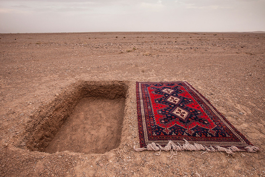 Unexpected Photographs with Persian Carpets-3