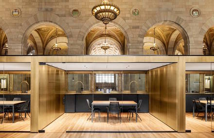 Old Bank turned into Startup Office in Montreal