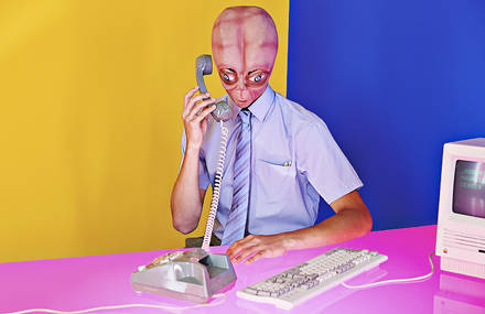 Surprising Pictures of the Daily Life of an Extraterrestrial
