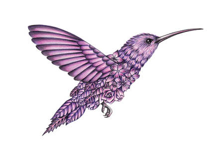 Surreal Hand-Drawn Animal Illustrations by Chloé Mickham