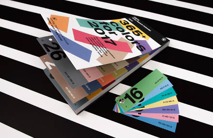 2017 CMYK Color Swatch Calendar