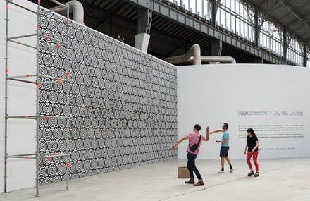 Interactive Dartboard Installation by Jacob Dahlgren