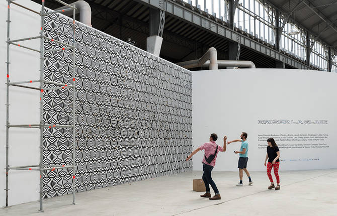 Interactive Dartboard Installation by Jacob Dahlgren