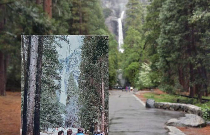 Using Old Photographs to Follow the Grand Parent’s Footsteps