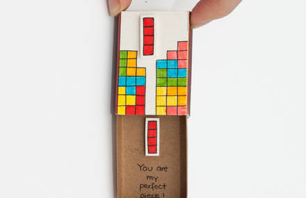 Cute Matchboxes to Profess Love