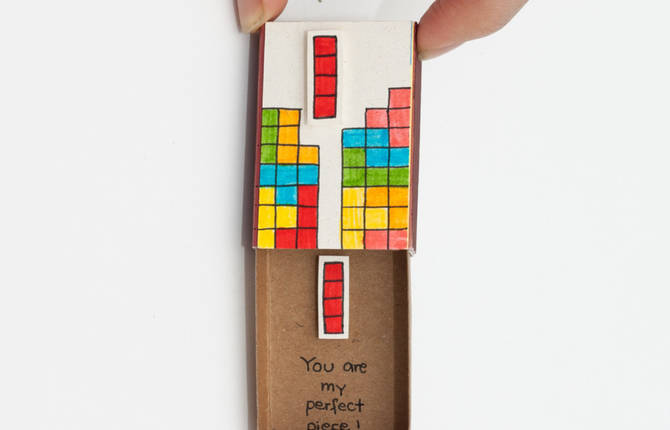 Cute Matchboxes to Profess Love
