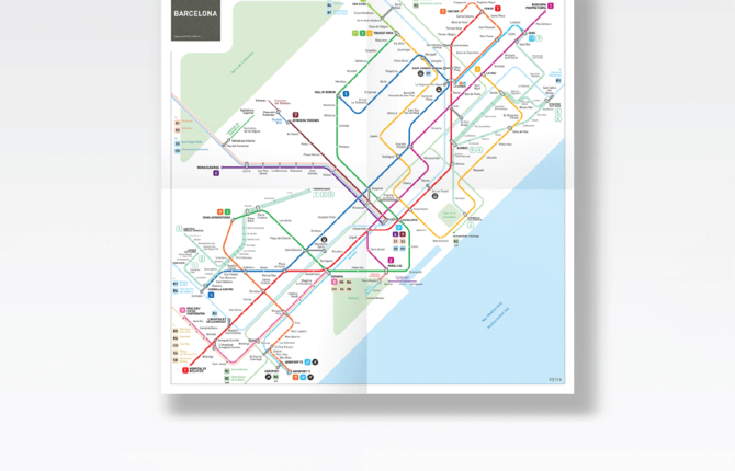 Efficient and Beautiful Metro Maps of World’s Main Cities