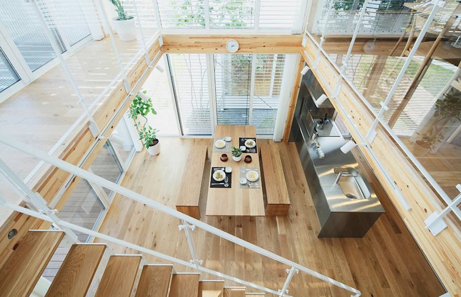 Spacious Wood House