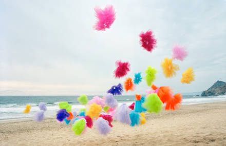 Poetic Pictures of Colorful Floating Objects