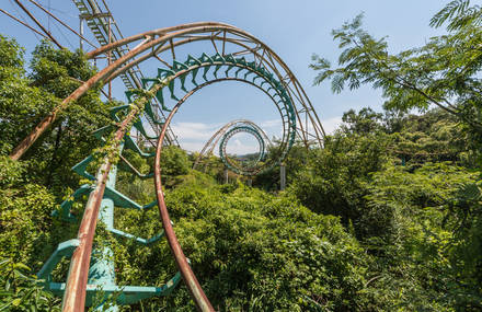 Abandoned Amusement Park Photography