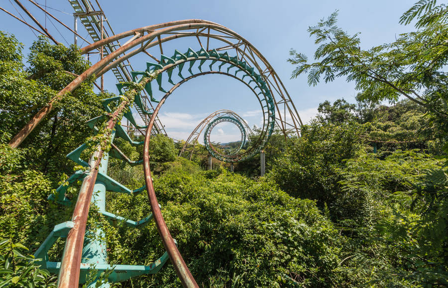 Abandoned Amusement Park Photography