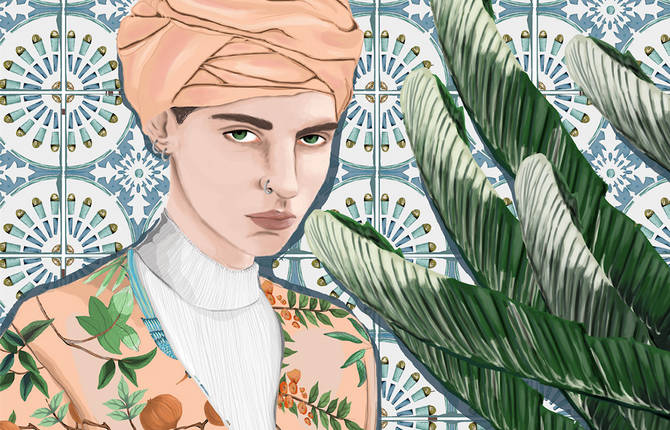 Charismatic and Alluring Women in Stefania Tejada Illustrations