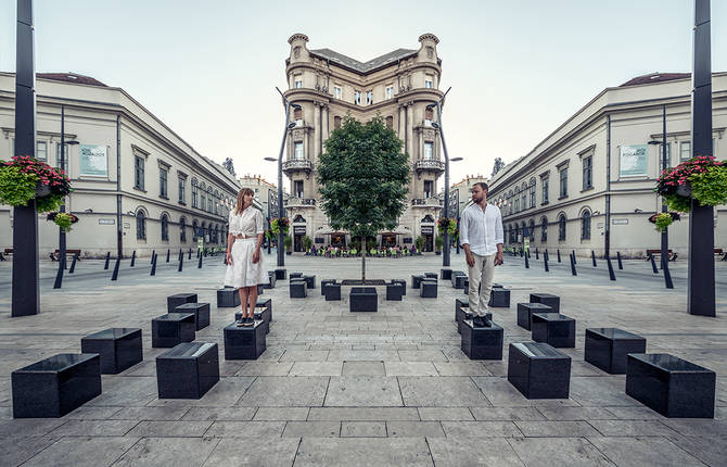 Symmetrical Pictures of a Couple