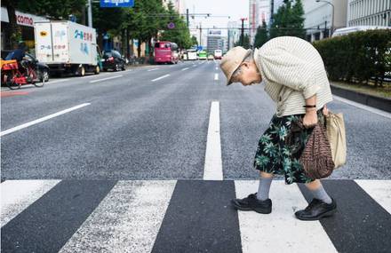 Old People Daily Life in Tokyo