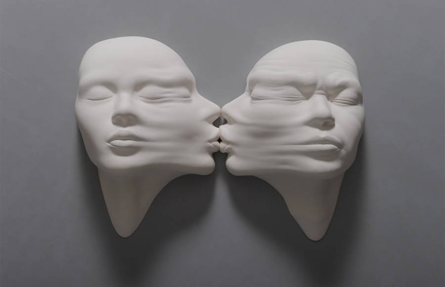 Rubber Porcelain Faces