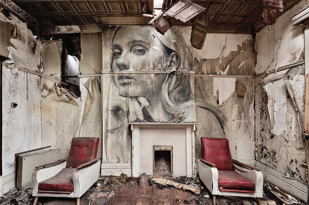 0 nature of beauty street art by rone 3