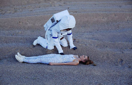 Intergalactic Wedding Photographs by Neringa Rekasiute