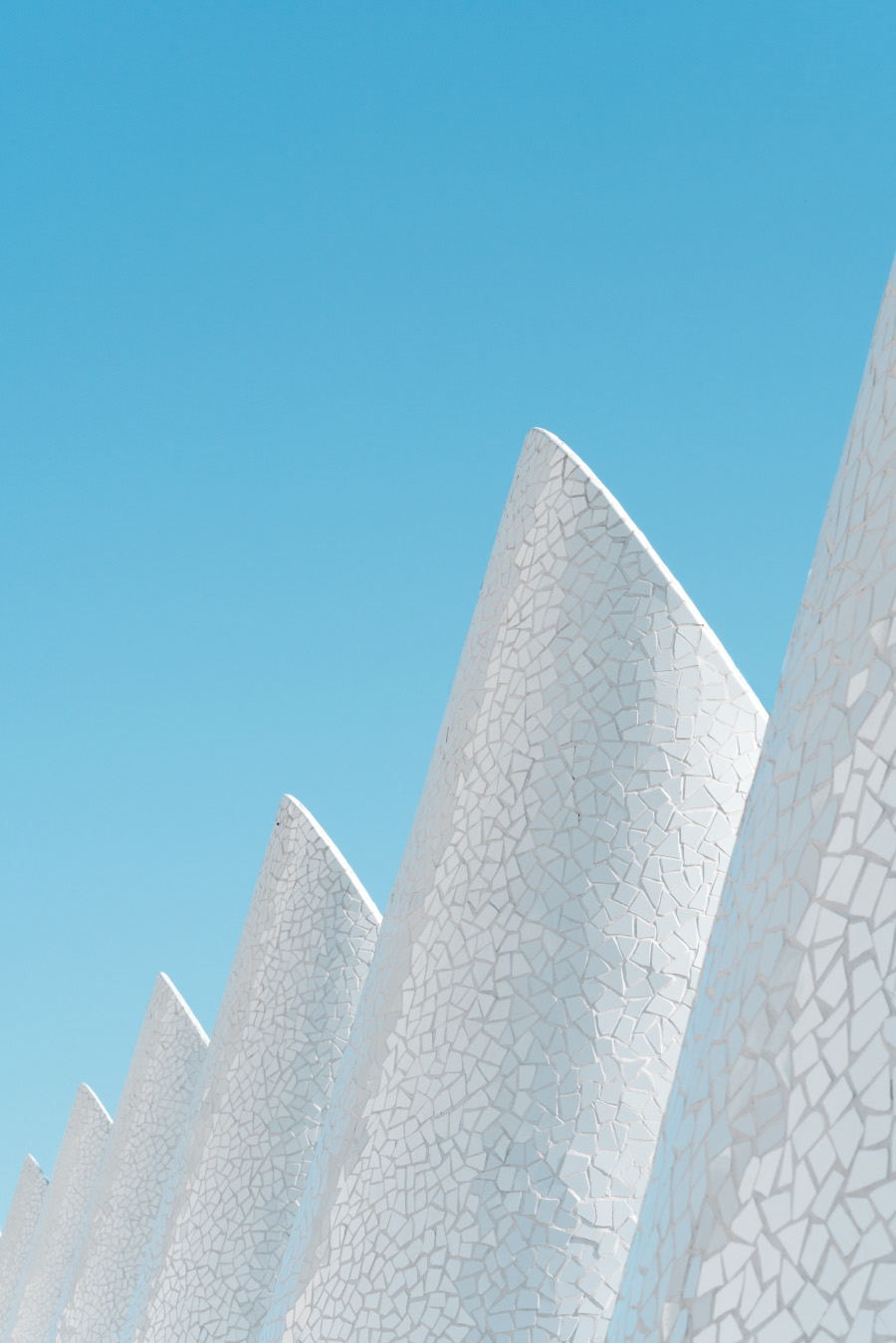 Bewitching White and Sky Blue Architecture Photography-7