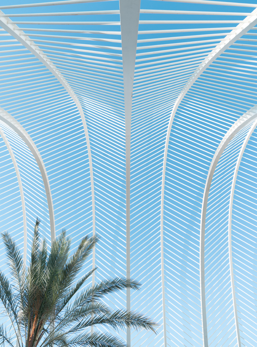 Bewitching White and Sky Blue Architecture Photography-8