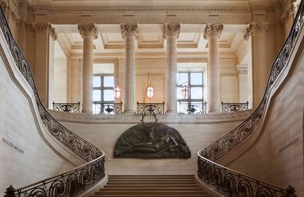 Beautiful Louvre Cafe Renewal by Mathieu Lehanneur