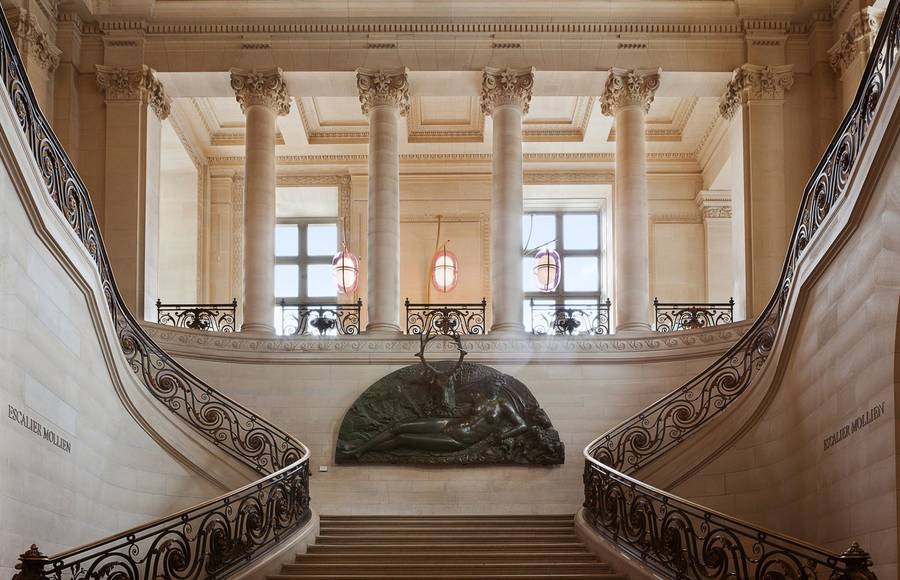 Beautiful Louvre Cafe Renewal by Mathieu Lehanneur