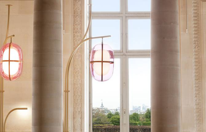 Beautiful Louvre Cafe Renewal by Mathieu Lehanneur