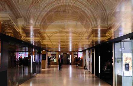 New Paris Louvre Museum Shopping Mall by Wilmotte & Associés