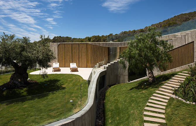 Incredible Futuristic Villa Mediterraneo in Ibiza