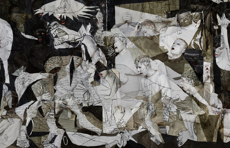 Contemporary Artist Liu Bolin Invests Masterpieces