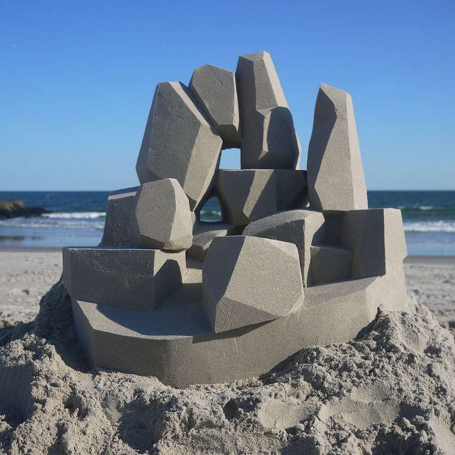 Mind-blowing Geometric Sandcastles by Calvin Seibert-10