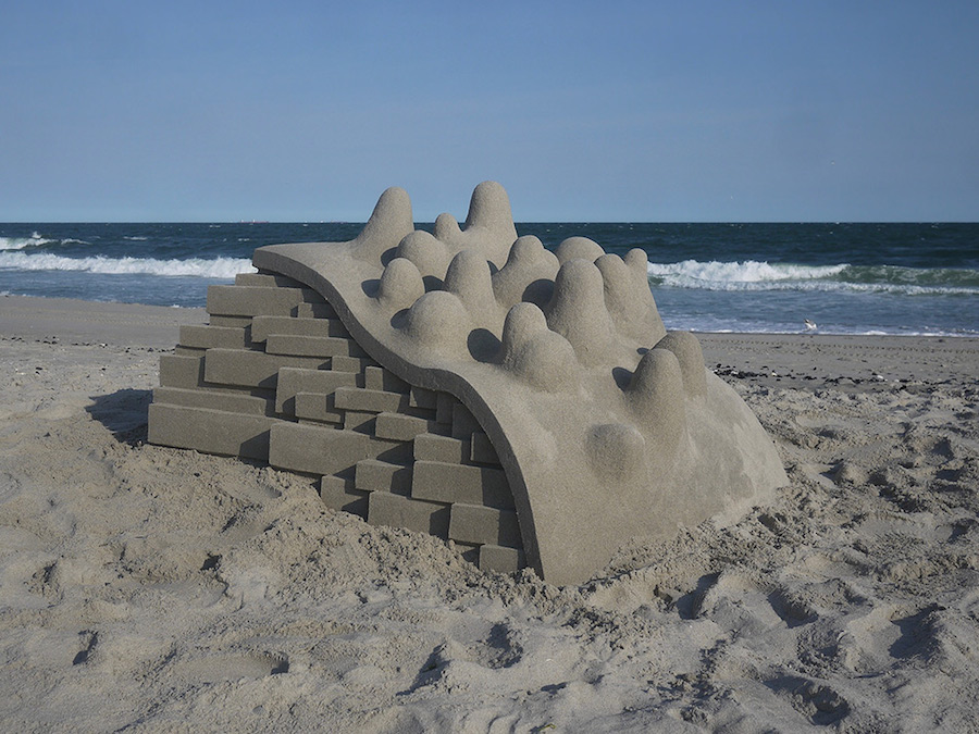 Mind-blowing Geometric Sandcastles by Calvin Seibert-4