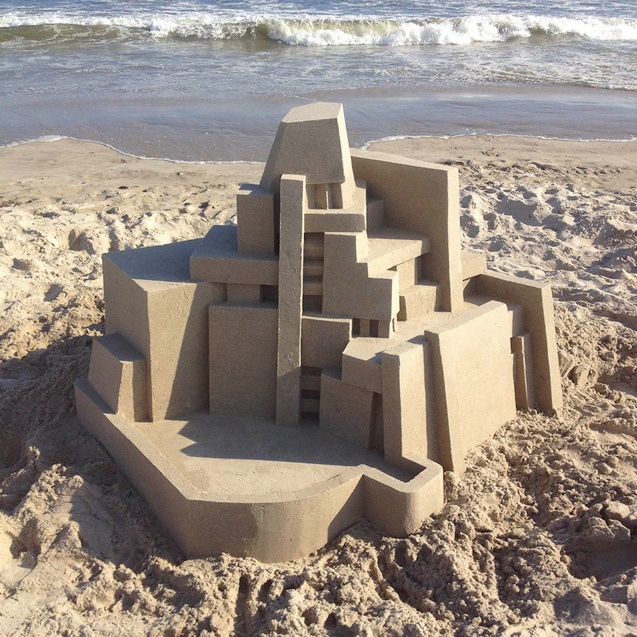 Mind-blowing Geometric Sandcastles by Calvin Seibert-9