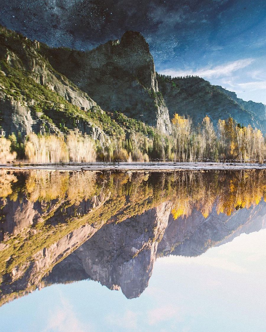 Mind-blowing Upside Down Picture of Yosemite National Park-3