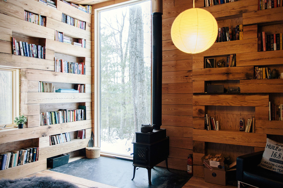 Minimalist Norwegian Wooden Cabin in New York-3