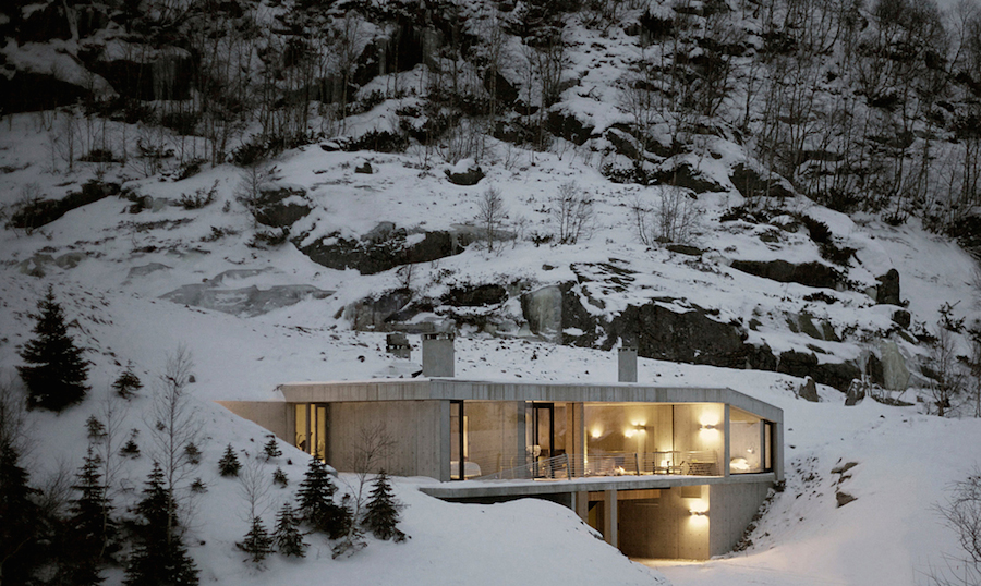 Modern Concrete House in Norway-1