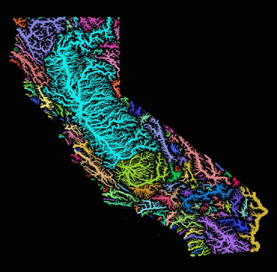 Multicolored Aerial Shots of Rivers From All Around the World-1