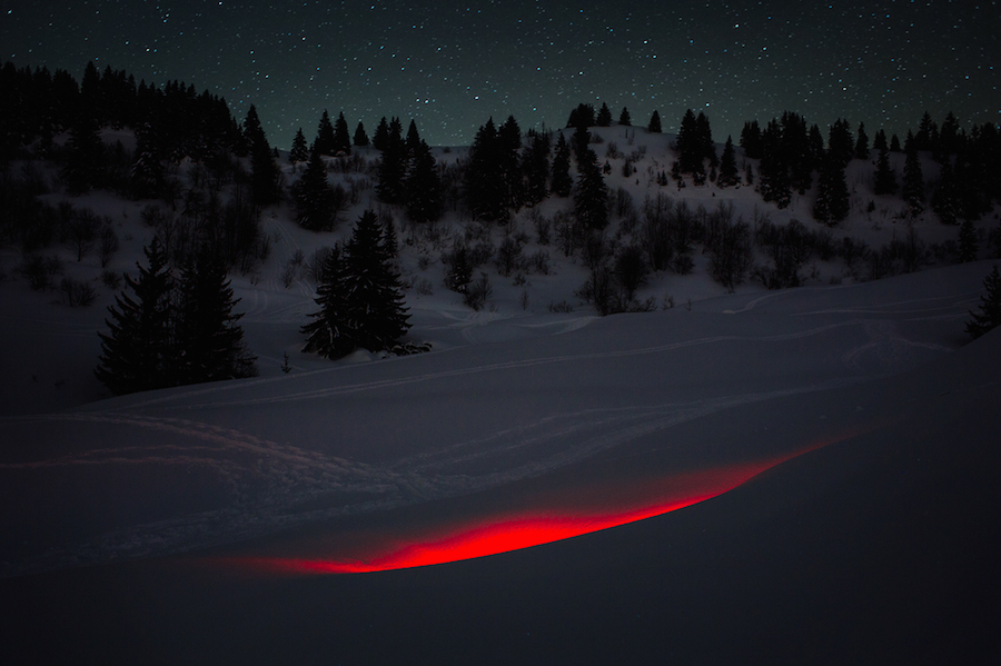 Mysterious Red Lights Installations in Spain-1