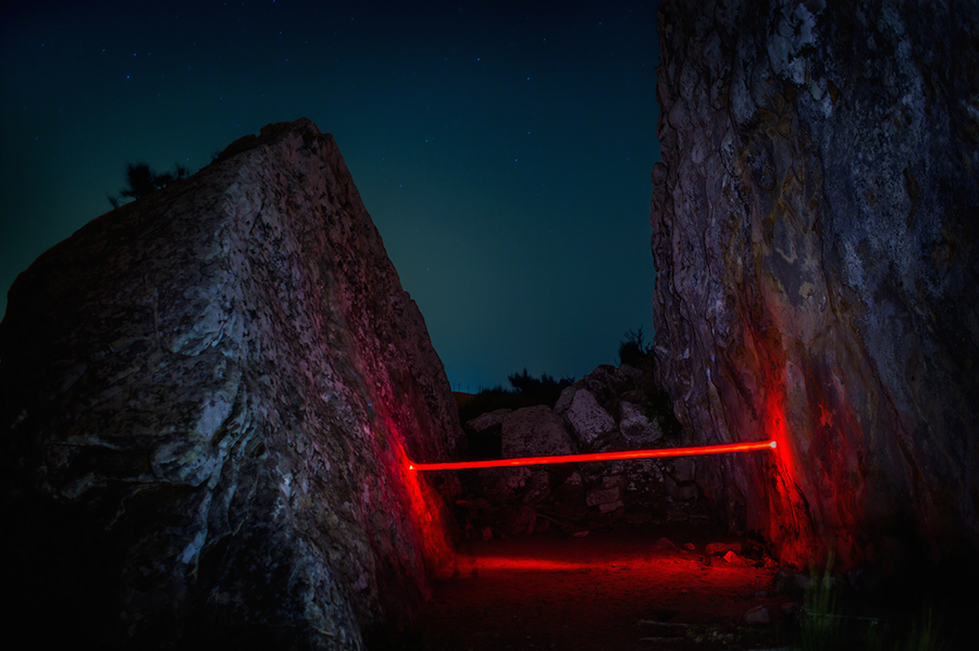 Mysterious Red Lights Installations in Spain-3