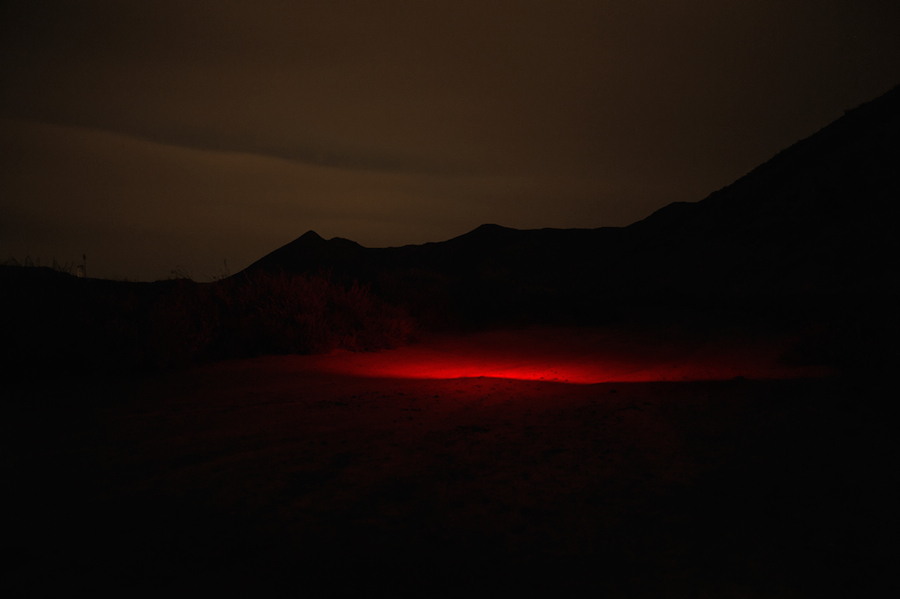Mysterious Red Lights Installations in Spain-4