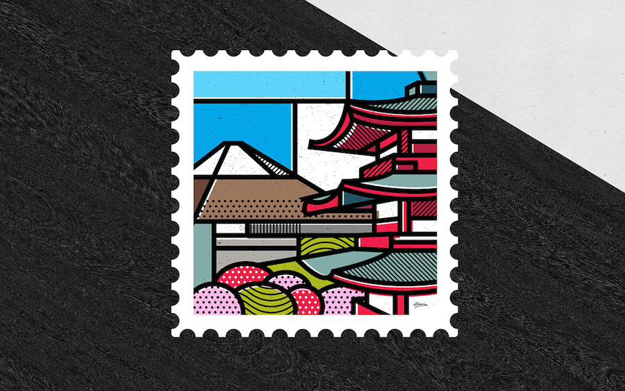 Nice Collection of Stamps From All Around the World-13