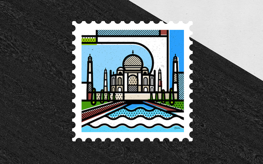 Nice Collection of Stamps From All Around the World-15