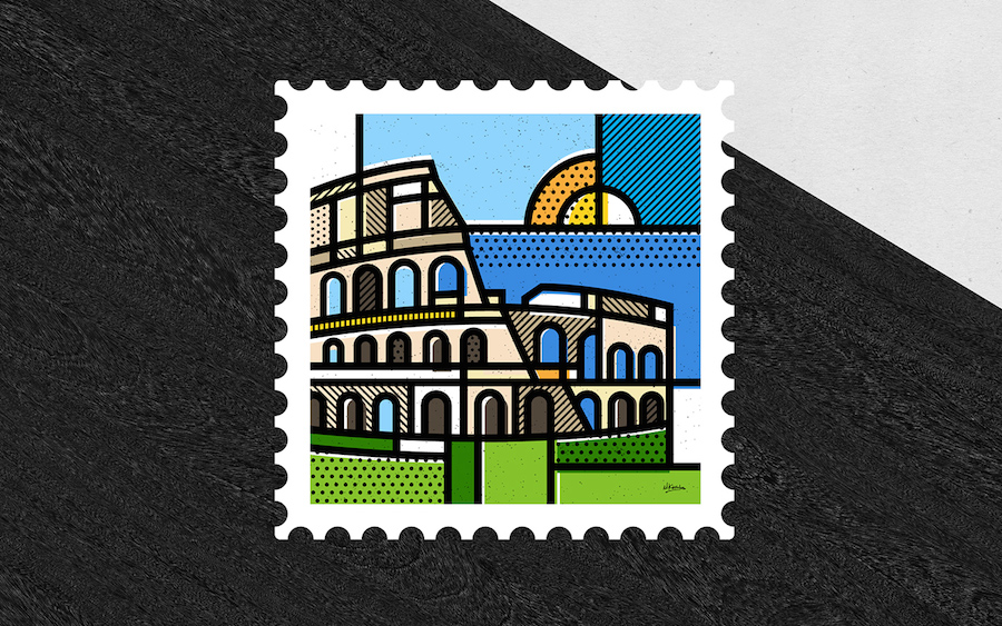 Nice Collection of Stamps From All Around the World-18