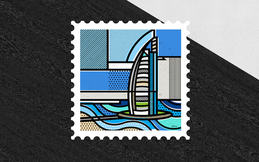 Nice Collection of Stamps From All Around the World-5