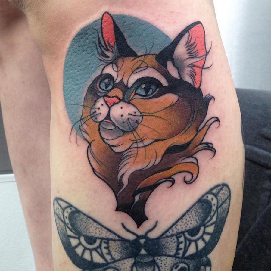 Nice Colorful Animal Tattoos-12