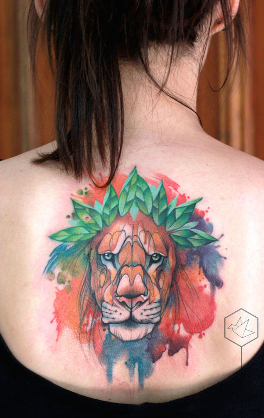 Nice Colorful Animal Tattoos-13