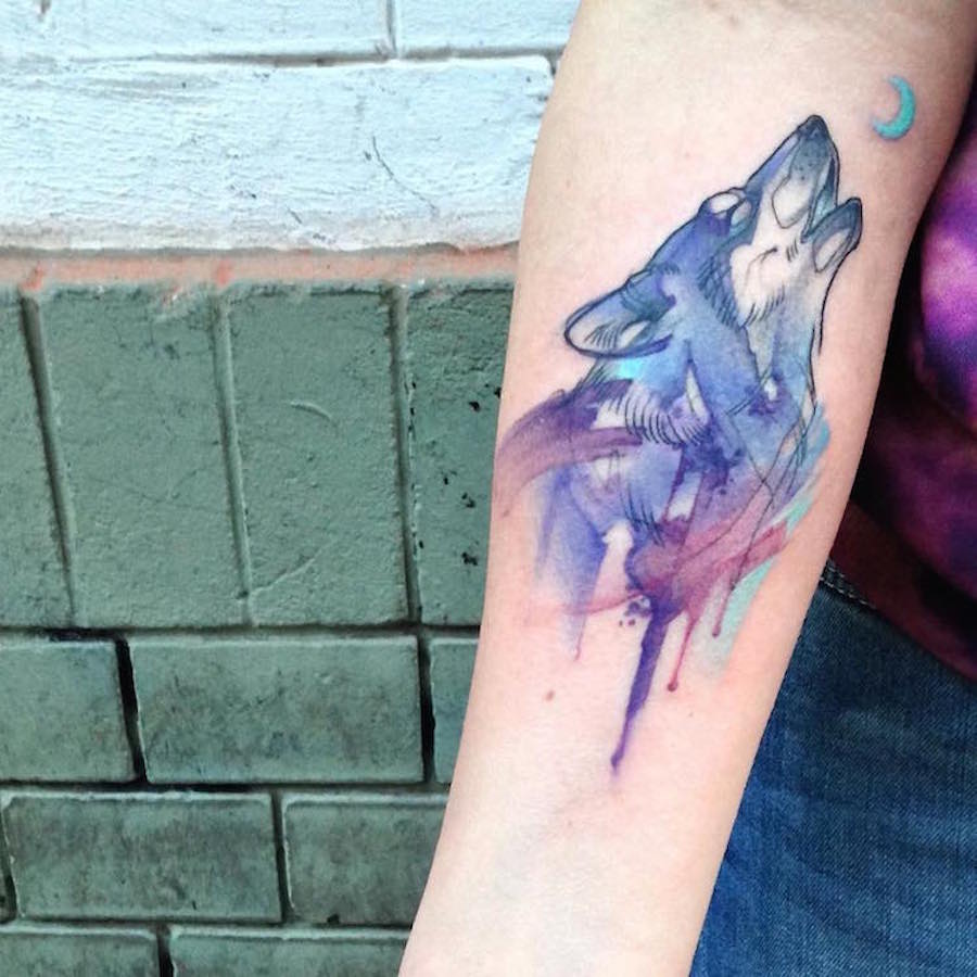 Nice Colorful Animal Tattoos-8